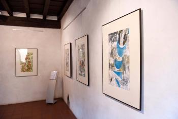 Angelo Rinaldi,  Ritmo Astratto,Casa Museo Gaia da Camino, Portobuffole, allestimento,2017